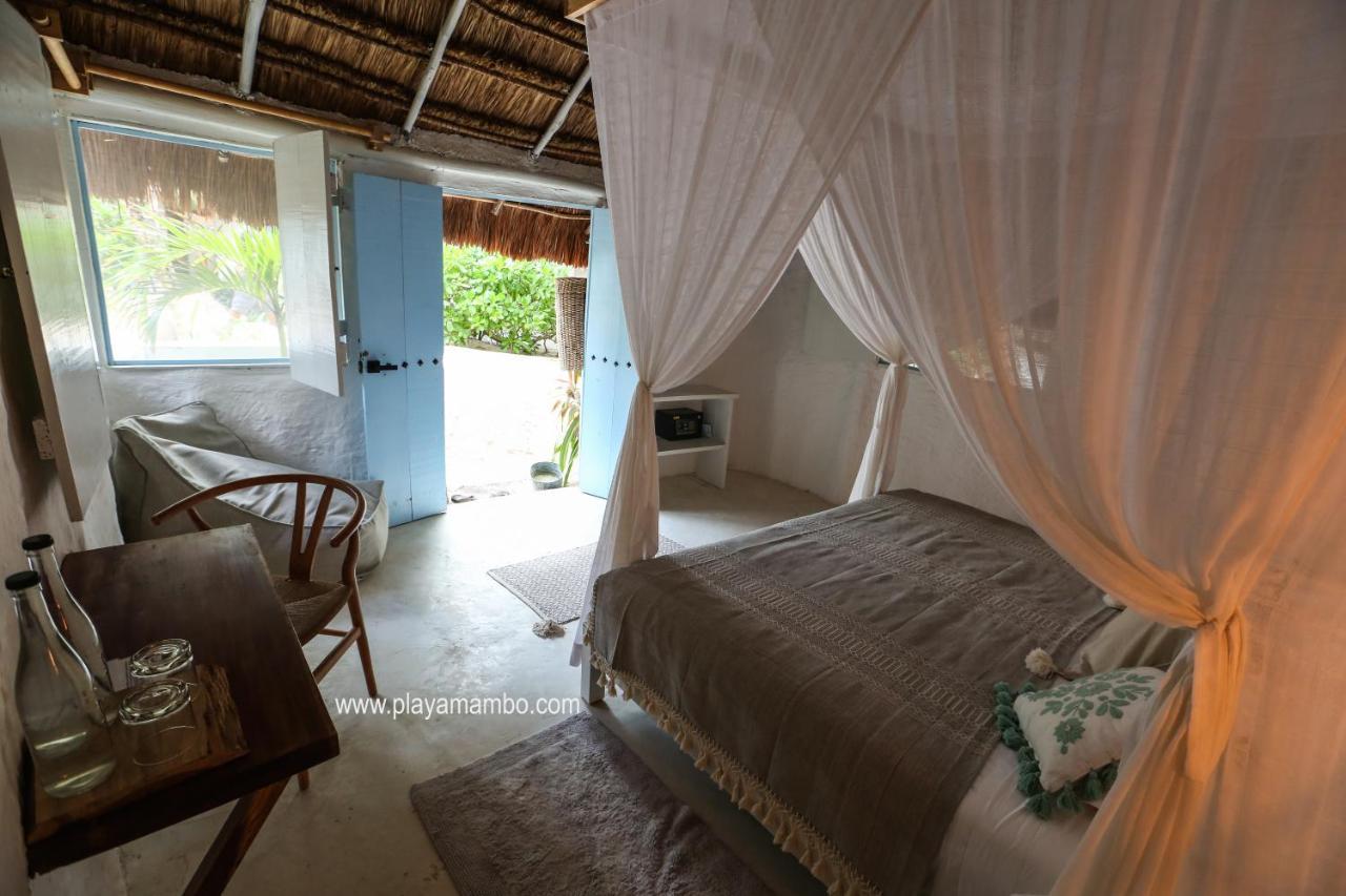 Playa Mambo Eco Cabanas Hotel Tulum Exterior foto