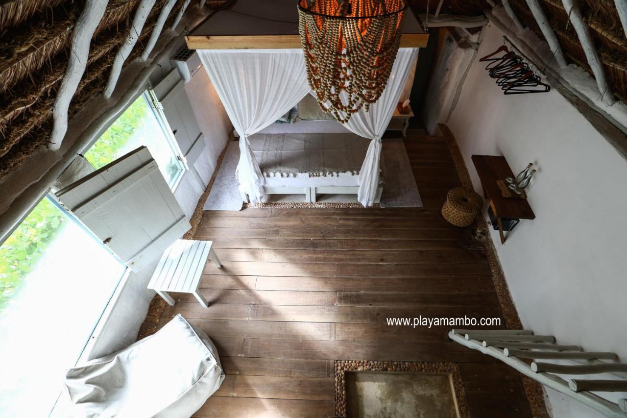 Playa Mambo Eco Cabanas Hotel Tulum Exterior foto