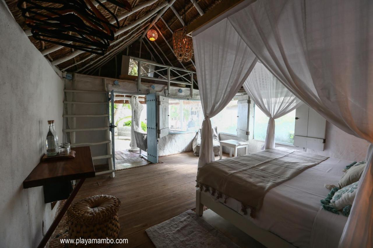 Playa Mambo Eco Cabanas Hotel Tulum Exterior foto