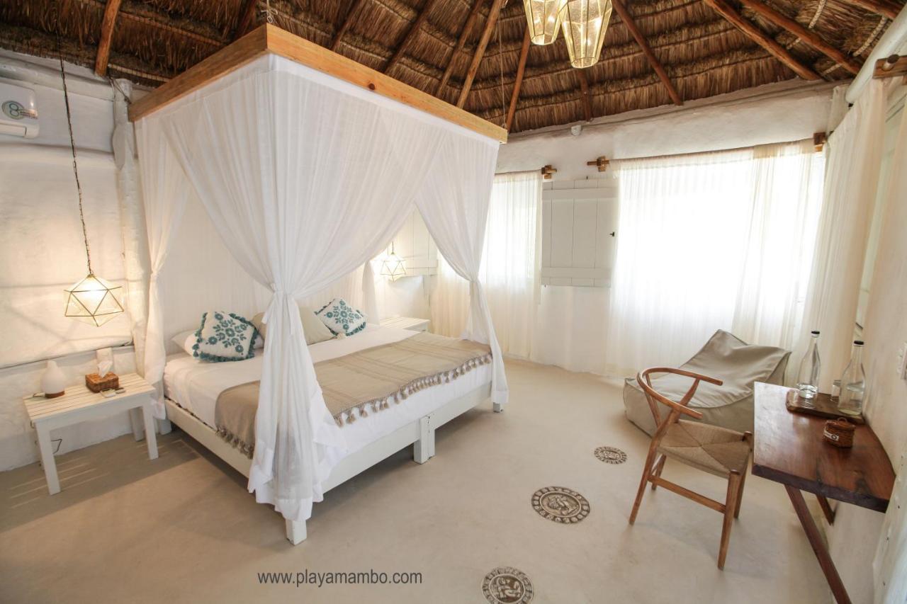 Playa Mambo Eco Cabanas Hotel Tulum Exterior foto