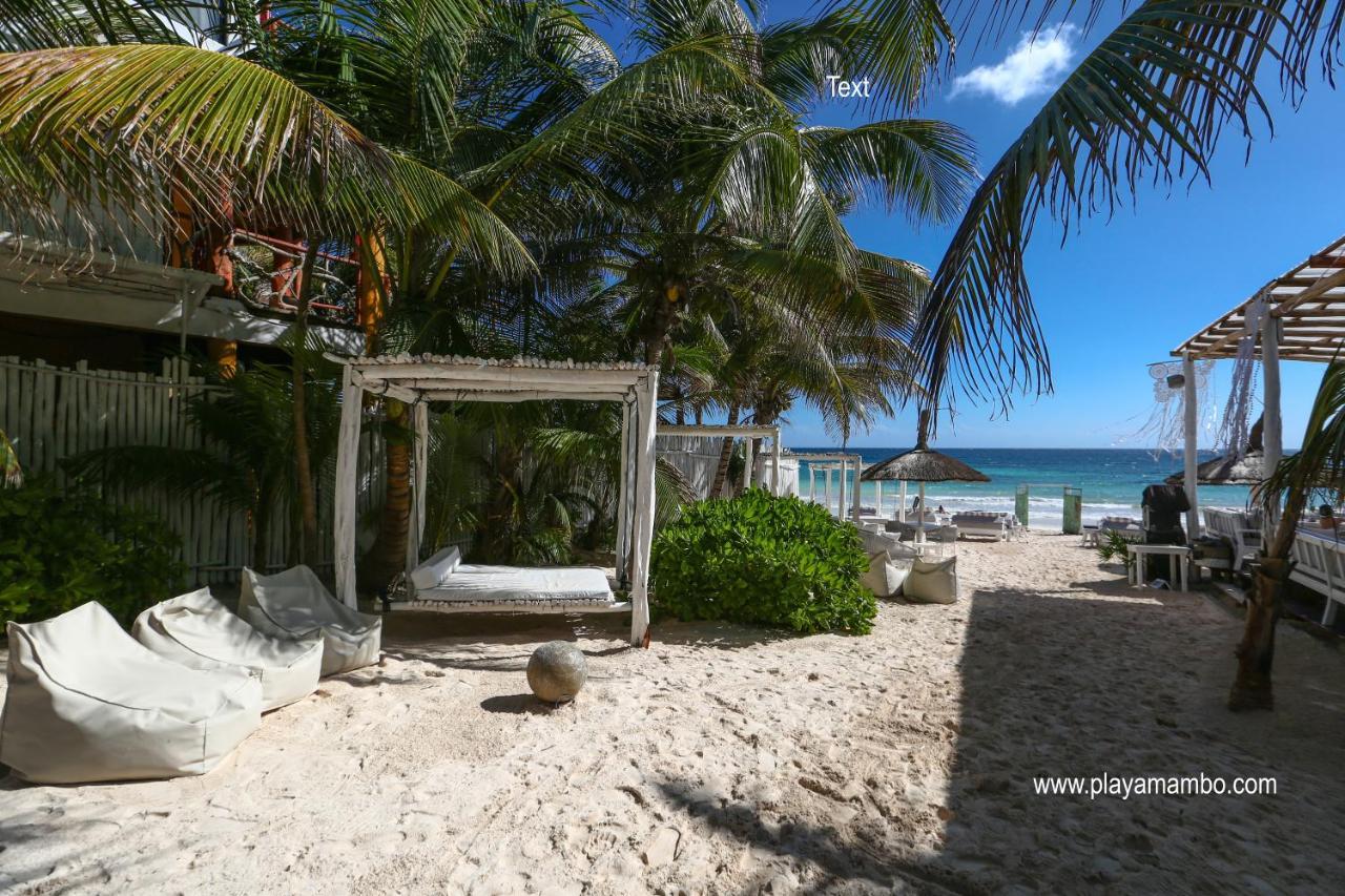 Playa Mambo Eco Cabanas Hotel Tulum Exterior foto