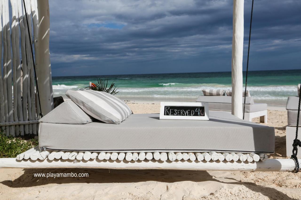 Playa Mambo Eco Cabanas Hotel Tulum Exterior foto