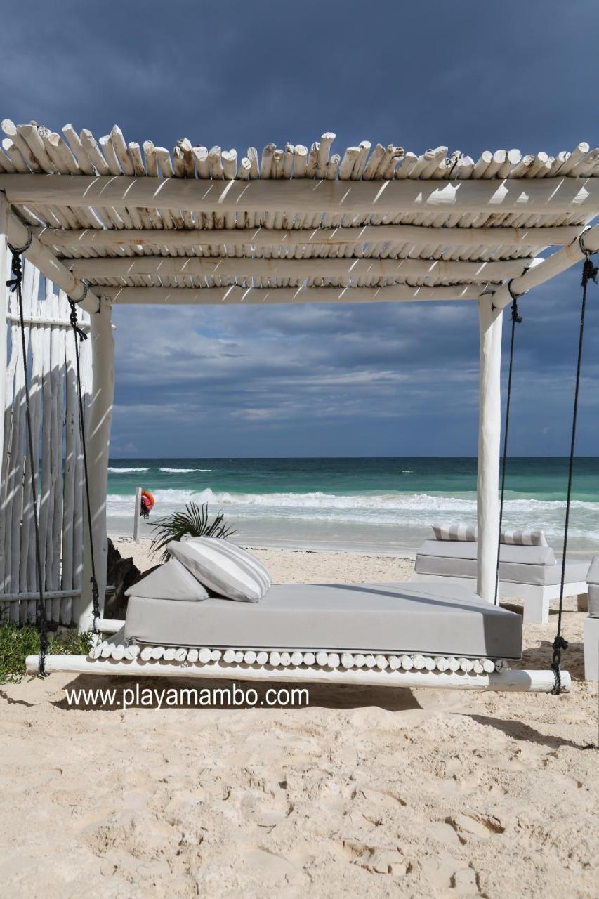 Playa Mambo Eco Cabanas Hotel Tulum Exterior foto