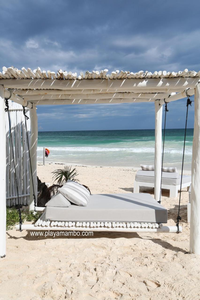 Playa Mambo Eco Cabanas Hotel Tulum Exterior foto