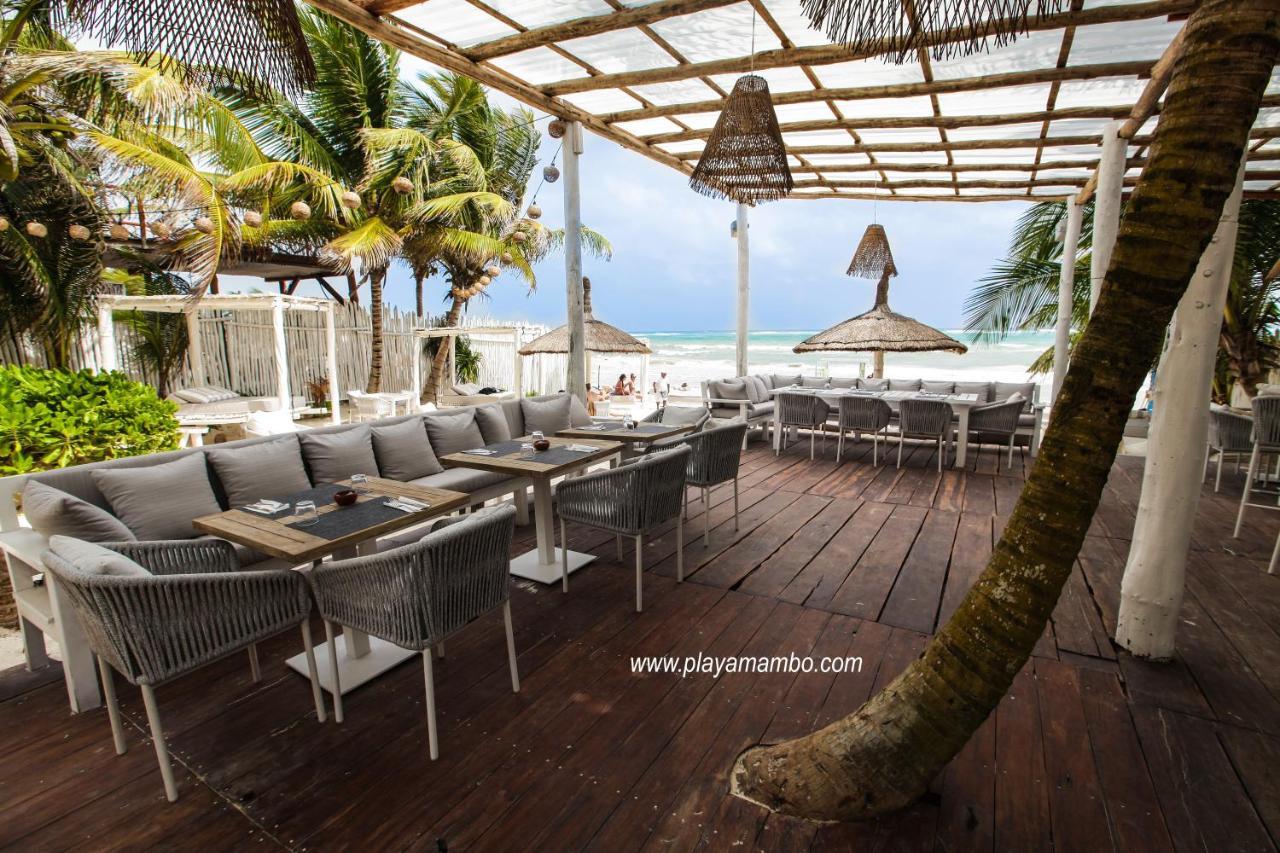 Playa Mambo Eco Cabanas Hotel Tulum Exterior foto