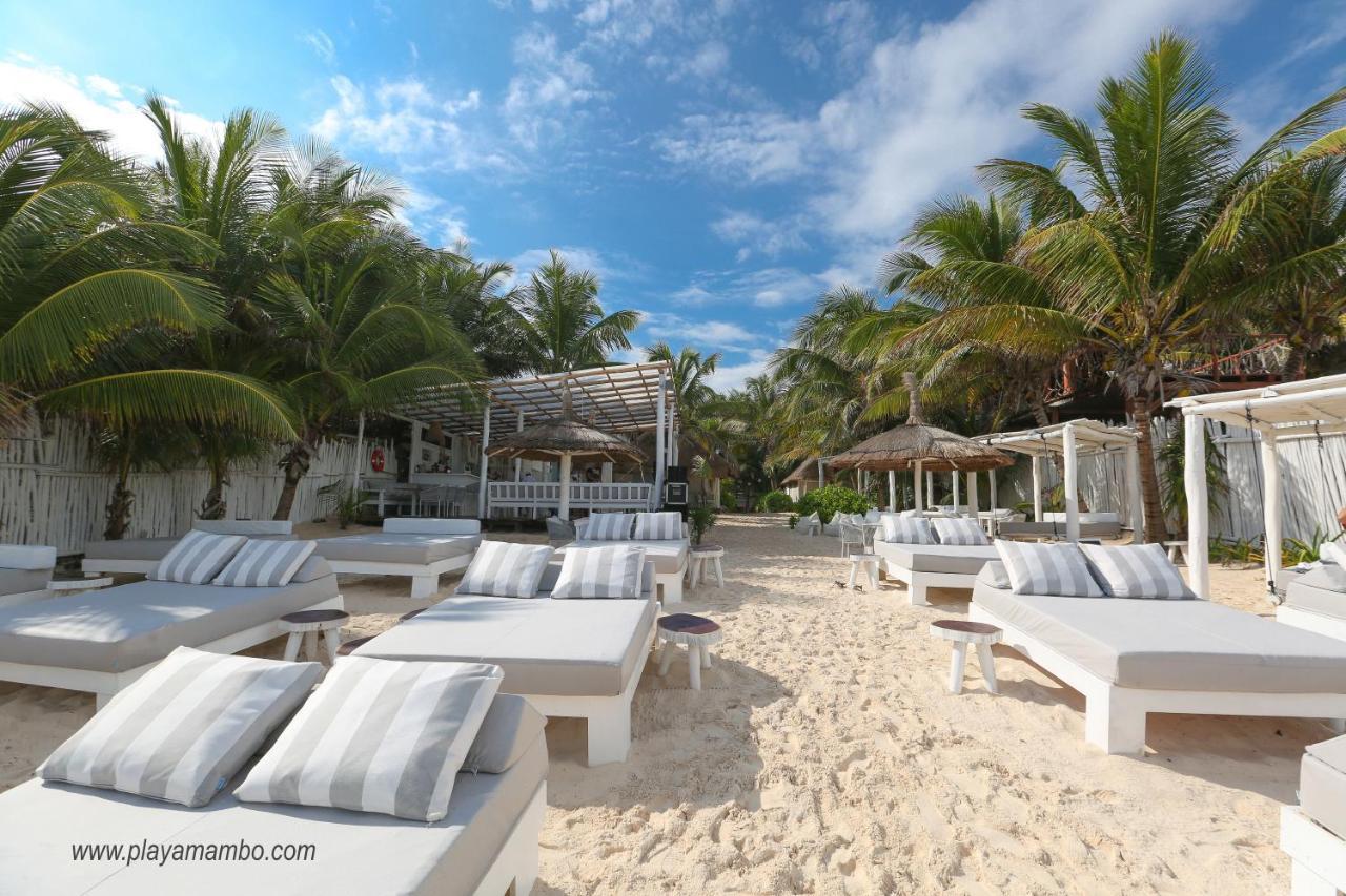Playa Mambo Eco Cabanas Hotel Tulum Exterior foto