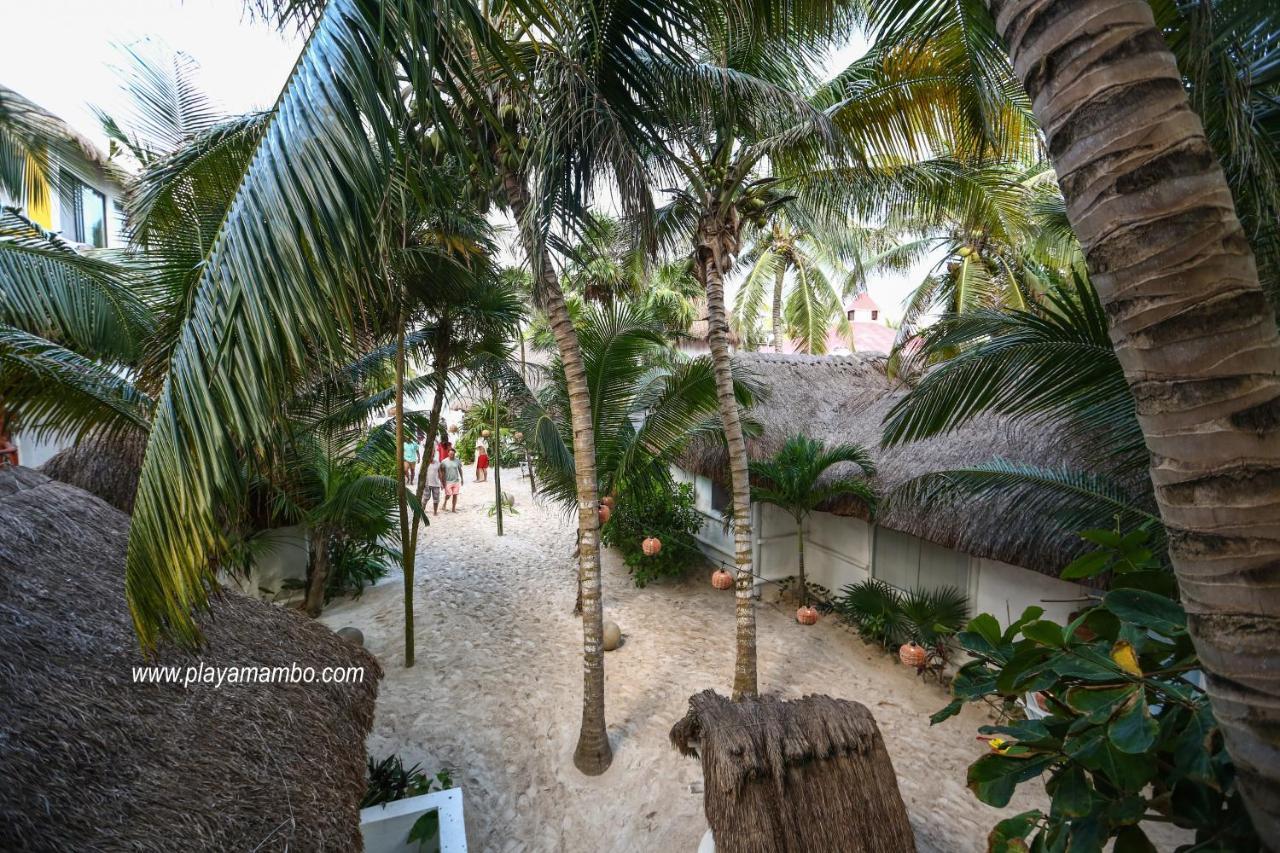 Playa Mambo Eco Cabanas Hotel Tulum Exterior foto