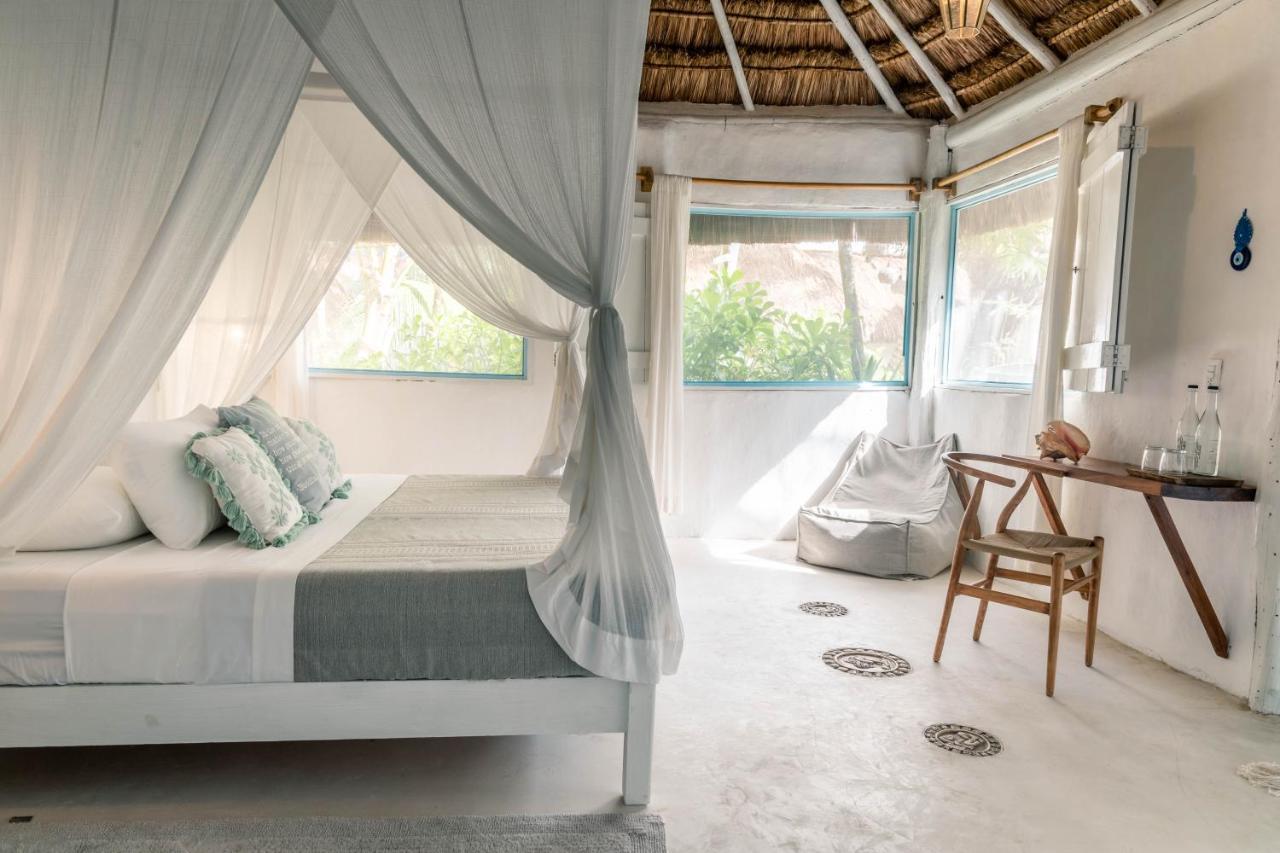 Playa Mambo Eco Cabanas Hotel Tulum Exterior foto